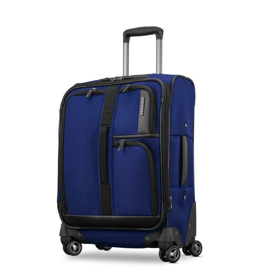 American Tourister Cargo Max 21" Softside Carry-on Spinner Luggage Single Piece - Sapphire Blue