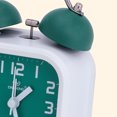 thumbnail image 3 of Unique Bargains Classic Alarm Clock with Nightlight Green 3.5"L x 2.2"W x 5.5"H, 3 of 6
