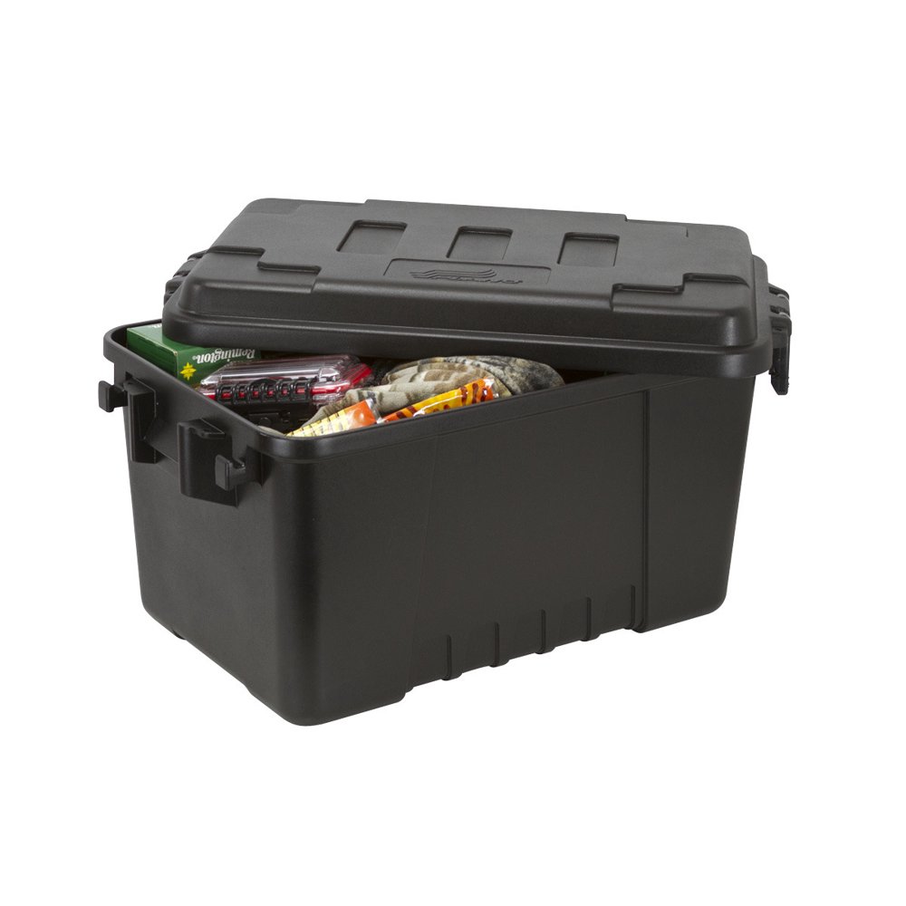 Plano 56 Quart Plastic Hardware Storage Box with Secure Latching Lid
