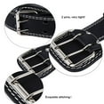 thumbnail image 5 of Grofry Unisex Powerlifting Training Belt Lumbar Weightlifting Waistband Brown L, 5 of 7