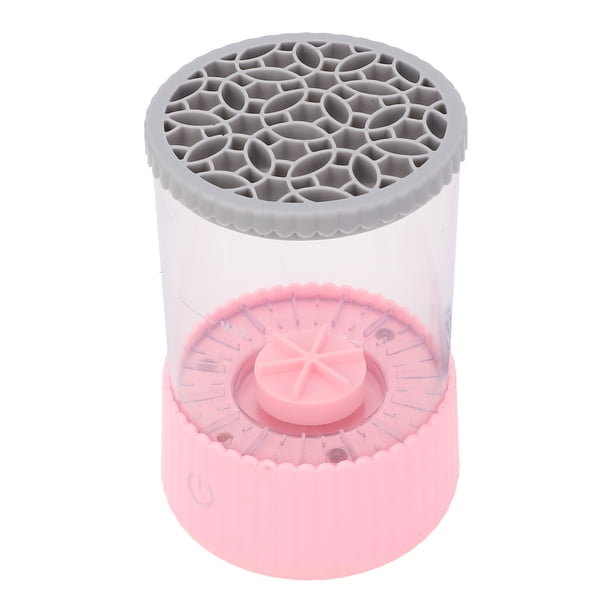 Limpiador De Brochas De Maquillaje Eléctrico, Secador De Brochas De Maquillaje 2 En 1 Para Brochas Y Esponjas De Maquillaje De Todos Los Tamaños, Taza De Limpieza De Brochas De