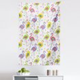 thumbnail image 1 of Flamingo Tapestry, Colorful Retro Vintage Flamingo Patterns in Polka Dot Design Checked Background, Fabric Wall Hanging Decor for Bedroom Living Room Dorm, 5 Sizes, Multicolor, by Ambesonne, 1 of 1