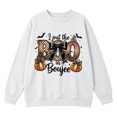 thumbnail image 4 of Venzia Women Cute Fall Sweatshirt, Retro Pumpkin Black Cat Cartoon Graphic Crewneck Casual Autumn Pullover Top, 4 of 4