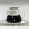 thumbnail image 4 of Cafetera Hario V60, vidrio transparente, 600 ml, resistente al calor, Japón, 4 of 7