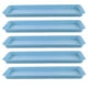 thumbnail image 1 of 5 platillos para plantas, cuencos rectangulares para macetas, platillos para macetas. azul, 1 of 8
