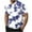 White(Style 110), variant on NuoCaiYun Men's Shirt Lightweight Short Sleeve T-Shirt Casual Stylish Button Polyester Tops