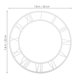 thumbnail image 2 of Reloj de pared con números romanos, adhesivo redondo de acrílico con espejo, para decorar la sala de estar y la entrada del hotel., 2 of 4