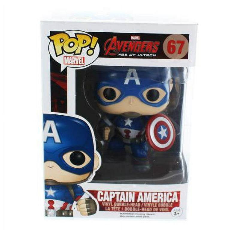 Funko POP Marvel Avengers 2: Captain America #67 - Walmart.com