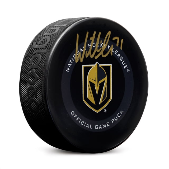 William Karlsson Signé Vegas Golden Knights Official Game Rondelle