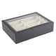 thumbnail image 5 of Organizador de Gafas Jadeshay Caja de Almacenamiento Grande 8 Rejillas Color Negro, 5 of 8