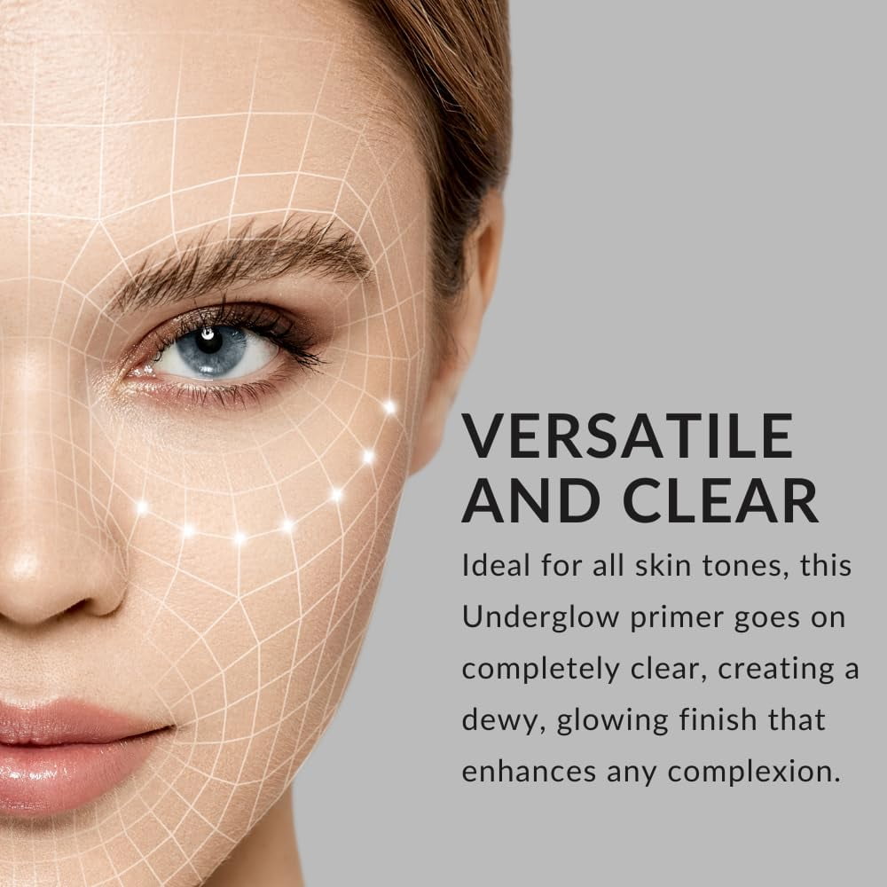 Color Me Beautiful Underglow Gel-Based Face Primer for Dewy - Smoothing & Glowing Skin Gel for Women