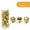 Gold, variant on ESULOMP 24PCS 1.2in Christmas Ball Oranments Pendant, Xmas Christmas Tree Ball Hanging Decoration Bauble Hanging for Holiday Wedding Home Party Ornament Decor