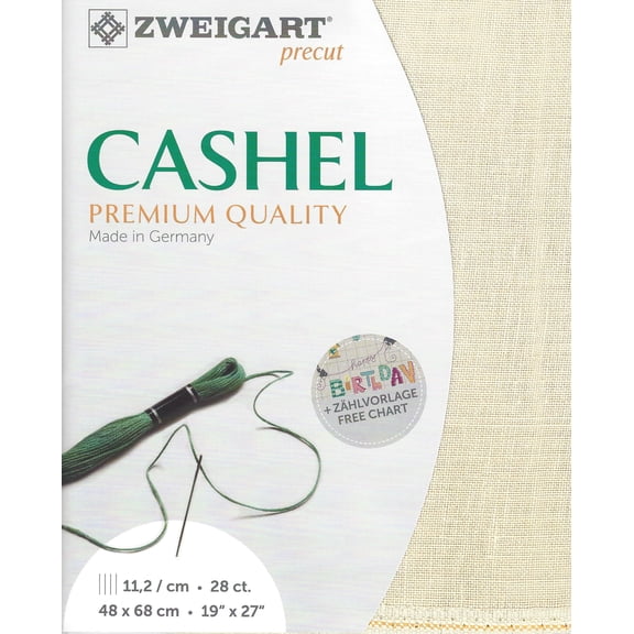 Precut Zweigart Cashel 28 count Platinum 3281/770