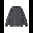 thumbnail image 4 of Sudaderas de Mujer con Cuello Redondo, Forro , Suéteres Oversize, Otoño 2025, Blusas Bonitas, Ropa Preppy Estilo-Q XL, 4 of 9