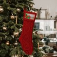 thumbnail image 6 of Personalized Christmas Stocking with Photo, 18” Large Knitted Xmas Stocking for Kids, Customized Christmas Gifts and Holiday Home Decor, 6 of 9