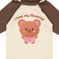 thumbnail image 4 of Inktastic I Love My Mommy- cute baby bear Boys or Girls Long Sleeve Baby Bodysuit, 4 of 5