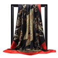 thumbnail image 1 of Pañuelos de seda cuadrados de lujo, chales populares de moda de Europa y América, protector solar de 90x90cm, pañuelo para las cuatro estaciones qiuyongming unisex, 1 of 2