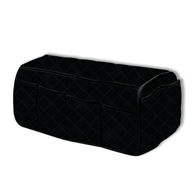 Moyic Organizador de reposabrazos para sofá, pasamanos, bolsa de almacenamiento colgante plegable, control remoto de TV, teléfono móvil, Almacenamiento y organización del hogar