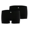 thumbnail image 1 of CECEBA Calzoncillos bóxer para hombre, pack de 2 - Convex, ropa interior, logotipo, unicolor Negro XXL (XX-Large), 1 of 4