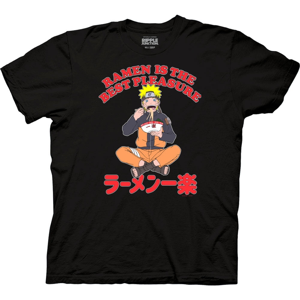 Naruto Shippuden Ramen is the Best Pleasure Mens Graphic Crew T-Shirt ...