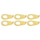 thumbnail image 4 of Arandelas De Puntero De Potenciómetro, Arandela De Puntero De Perilla De Guitarra 10PCS Apertura Estándar Acabado Brillante Fácil De Instalar Metal Alta Dureza Para Instrumento ANGGREK Color dorado, 4 of 8