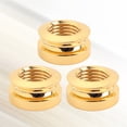 thumbnail image 3 of MasteelfCA 3pcs Golden Guitar Replacement Pickup Endpin Jack Strap Buttons Guitar Bass Accessory GT310, 3 of 7