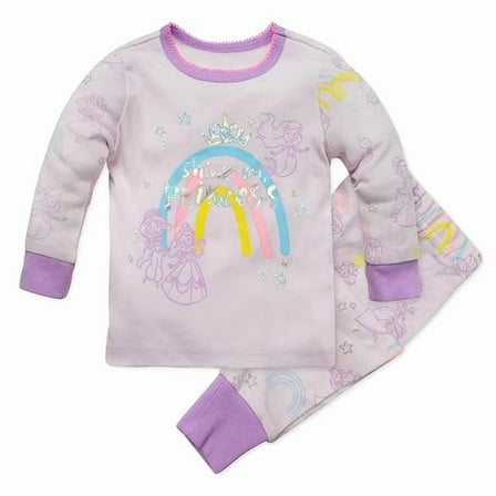 Disney Princess PJ PALS for Baby Girls, Size 18-24 Months