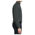 thumbnail image 3 of Mafoose Men Interlock Knit Mock Male Turtleneck Sweaters Steel Grey XL, 3 of 6