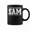 Black, variant on Sam Surname Team Family Last Name Sam Coffee Mugs