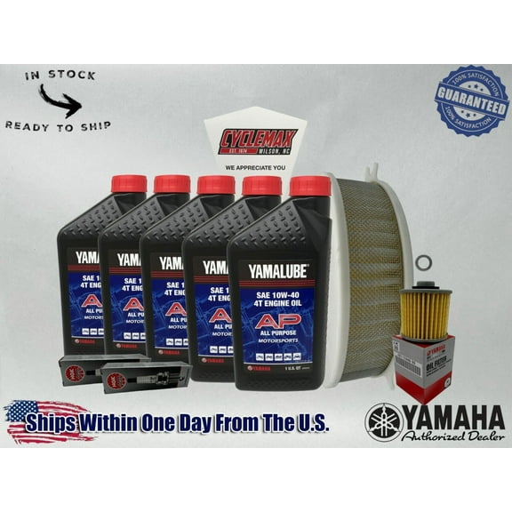 Cyclemax Std Yamalube Tune-Up Kit fits 1999-2009 Yamaha V-STAR 1100 CLASSIC
