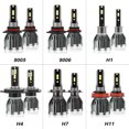thumbnail image 2 of TFixol2Pcs IP68 Waterproof Car LED Headlight Bulbs LED Driving Lamp All-in-one Conversion Kit 60W 6000LM 6000K H1, 2 of 7