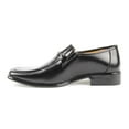 thumbnail image 3 of Majestic Men's 20082 Checkered Design Dress Loafers Shoes, 3 of 4