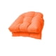thumbnail image 5 of Cojín de asiento,Cojines de mimbre para asiento de patio,para interior y exterior,2 unidades,Cojines de asiento con mechones para interior y exterior,Cojines para muebles de patio de 19 Naranja, 5 of 8