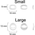 thumbnail image 2 of 10 Pairs Galaxy Buds Live Ear Tips Adapter Set Replacement Wing Earbuds Cushion Ear Gel Earplug Accessories, 2 of 5