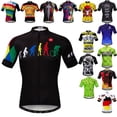 thumbnail image 2 of Maillot de ciclismo del equipo profesional Weimostar 2024 para hombre, maillot de verano para bicicleta de montaña, maillot transpirable para ciclismo, 2 of 5
