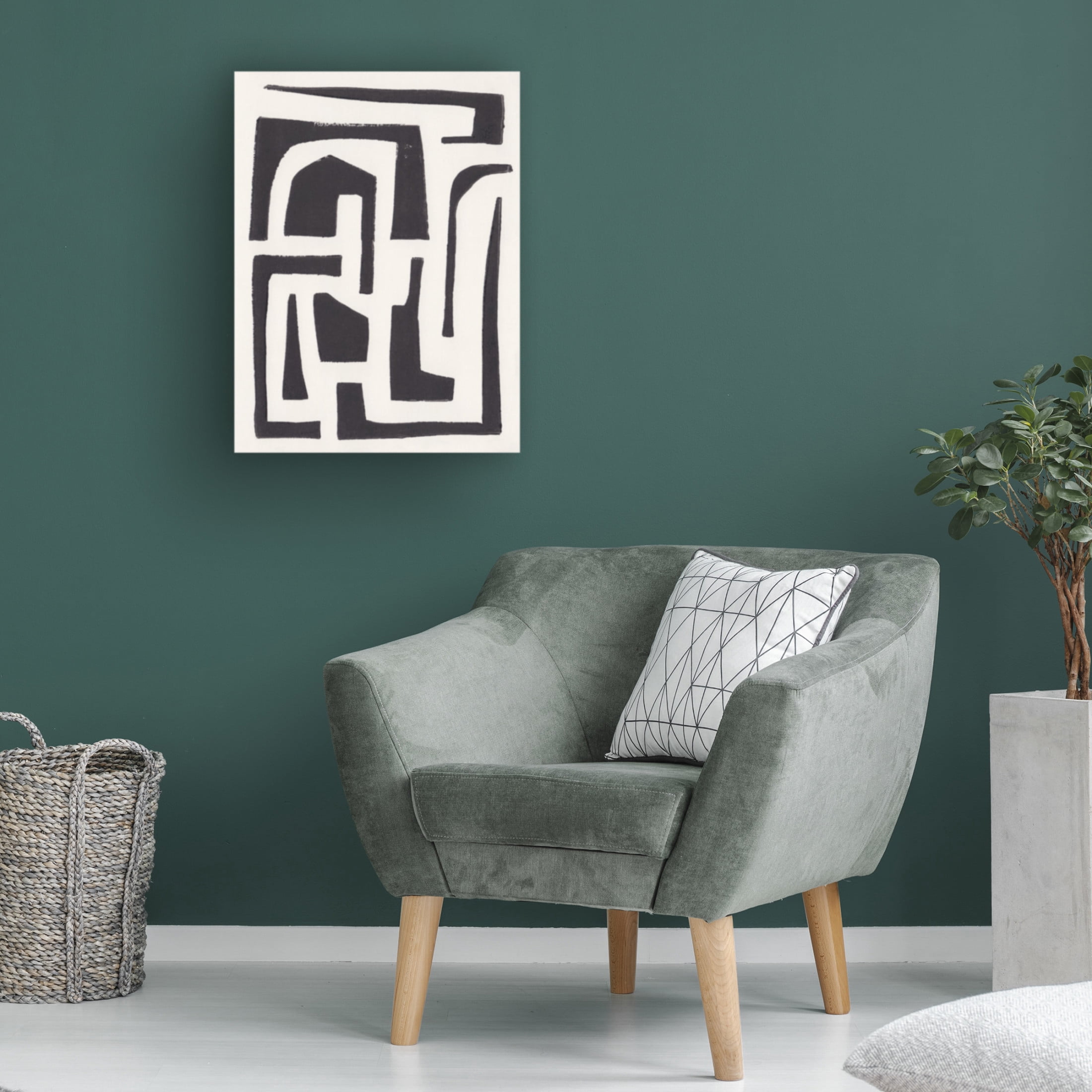 Trademark Fine Art Alisa Galitsyna  Neighbourhood Canvas Wall Art