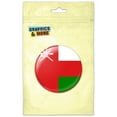 thumbnail image 1 of Oman National Country Flag Pinback Button Pin Badge, 1 of 2