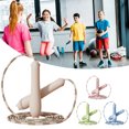 thumbnail image 2 of Skipping Rope with Ergonomic Handle Length Adjustable Tangle-free Skipping Rope Jump Rope Fitness Equipment for Children, 2 of 7