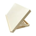thumbnail image 3 of Caballete de mesa de madera para pintar, soporte de libros con ángulo ajustable, tablero de dibujo plegable para artistas, principiantes y adultos., 3 of 9