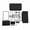 Black, variant on Xirurus Full Housing Case Cover Shell Repair Parts Complete Replacement Kit for 3DS XL Red (6.3 inches / 16 cm)