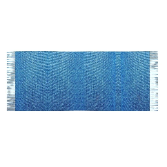 Women Denim Blue Scarf Large Shawls For Travel Office