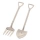 thumbnail image 1 of Cubiertos para Exteriores de Cucharas de Tenedor de material acero Inoxidable, Cubiertos de Cubiertos con para Exteriores, Picnic, Pta perfecl Cuchara tenedor de acero inoxidable, 1 of 7