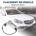 thumbnail image 3 of Sensor de Velocidad de Rueda ABS para Mercedes-Benz CL550 CL600 S550 S600 No.A2219057300 Sensor ABS Trasero Izquierdo Derecho, 3 of 6