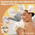 thumbnail image 2 of Exfoliating Cloth - 5Pcs Exfoliating Washcloths For Body and Face Clean 8 × 10 inches Durable Exfoliating Body Scrubber Face Wash Cloths Exfoliating Towel Washcloths Body Wash Towels, 2 of 6