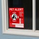 thumbnail image 5 of 10sheets Pet Alert Safety Rescue Sticker Protect Your Pets Adhesive Residue-free Removal Emergency Decals, 5 of 5