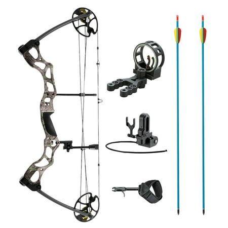 Leader Accessories Compound Bow Hunting Bow 50-70lbs with Max Speed