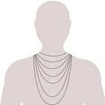 thumbnail image 3 of 14K Yellow Gold Puffed Mariner Chain Necklace, 18" To 24" Inch, 4.7mm To 11mm, 3 of 3