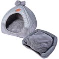 thumbnail image 5 of Cama para perros y gatos oso de fresa Yurta azul L, 5 of 5