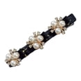 thumbnail image 2 of Fiudx Horquilla, Elegante Accesorio para Cabello de Cuatro Hojas, Diseño de Diamantes de Imitación Acrílicos Brillantes, Opción Versátil para Sujetar El Flequillo, Look Elegante para Una Fiesta de Bo, 2 of 4