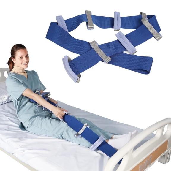 Ehucon Bed Ladder Assist with Handle,Adjustable Rope Ladder Straps for Elderly,Postoperative,Pregnant
